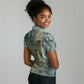 Khnum Ancient Egyptian Women Polo Shirt with Smoky Leaf, Ram Head Emblem, and Guardian of the Cataract - African Pride
