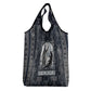 Khonsu Ancient Egyptian Grocery Bag with Dark Celtic Knot Pattern, Baboon Guardian Symbol, and Moon Healer Motif - African Pride