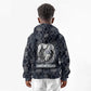 Khonsu Ancient Egyptian Kid Hoodie with Dark Celtic Knot Pattern, Baboon Guardian Symbol, and Moon Healer Motif - African Pride