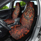 Maahes Car Seat Cover Ancient Egyptian Fiery Red Flame - Roaring Lion Head - African Pride
