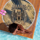 Maahes Ancient Egyptian Beach Blanket Geometric Pattern Winged Lion Deity, and Sacred Lotus Motif - African Pride