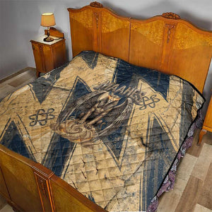 Maahes Ancient Egyptian Quilt Geometric Pattern Winged Lion Deity, and Sacred Lotus Motif - African Pride