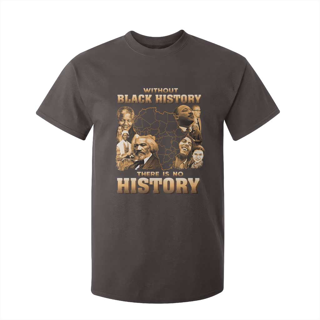 African Pride T Shirt For Kid Without Black History There Is No History