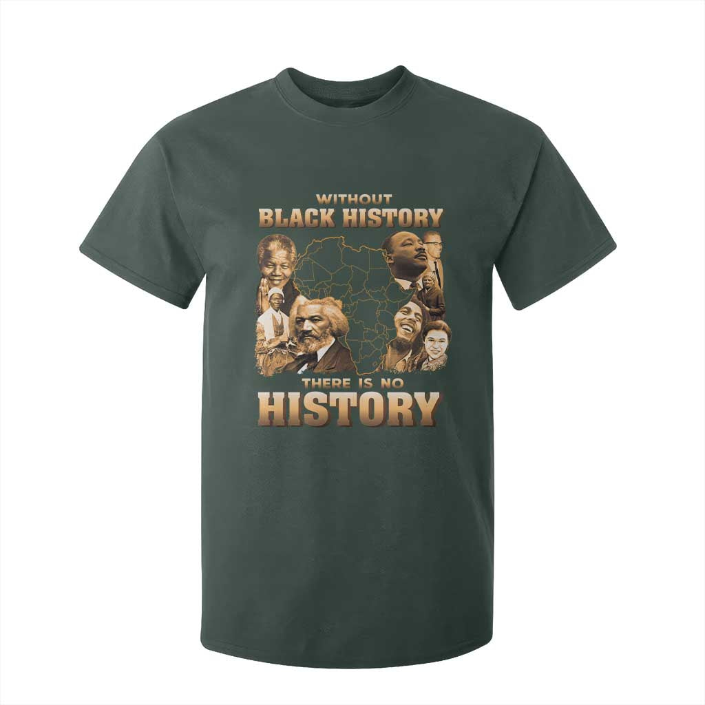 African Pride T Shirt For Kid Without Black History There Is No History