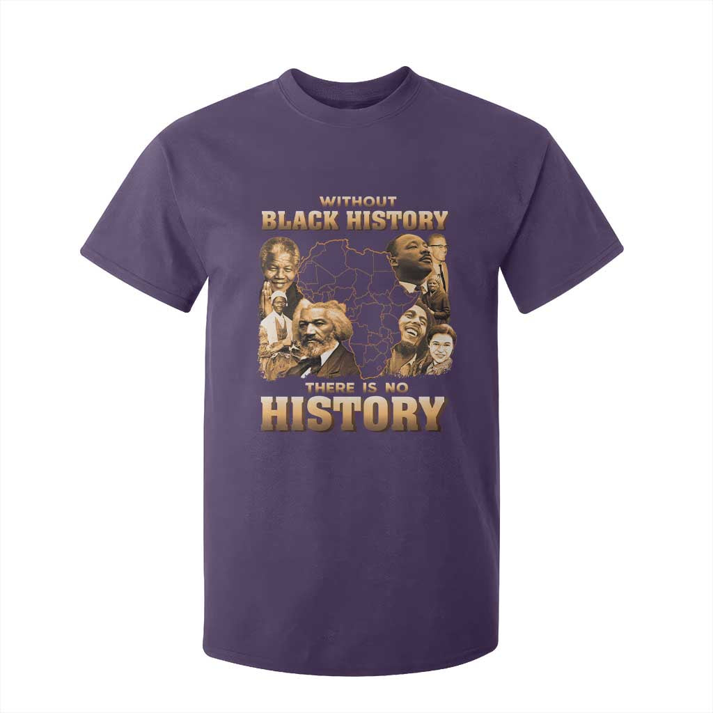 African Pride T Shirt For Kid Without Black History There Is No History