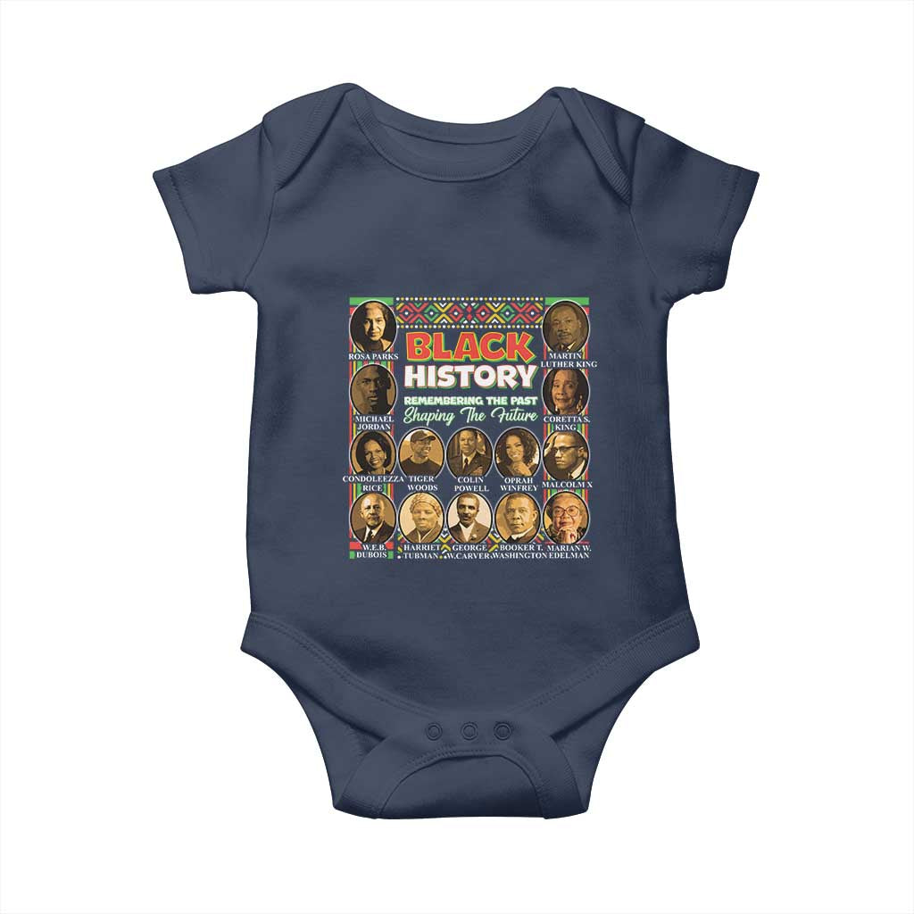 Black History Month Baby Onesie Remembering The Past Shaping The Future