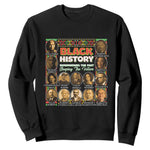Black History Month Sweatshirt Remembering The Past Shaping The Future