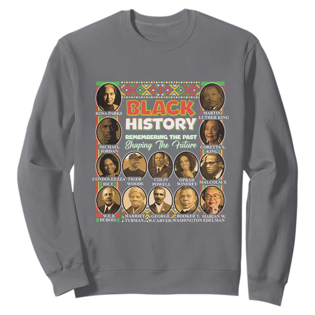 Black History Month Sweatshirt Remembering The Past Shaping The Future