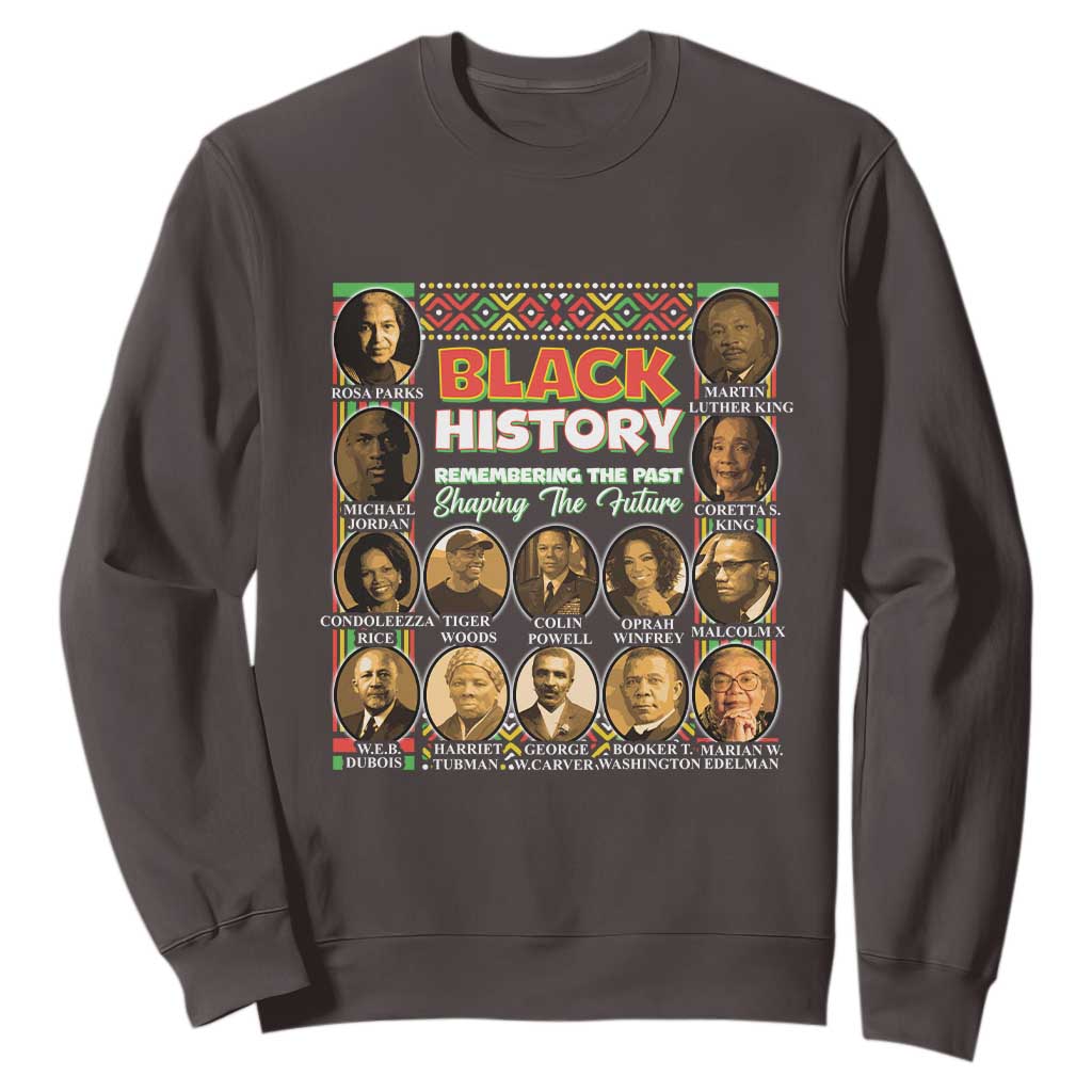 Black History Month Sweatshirt Remembering The Past Shaping The Future