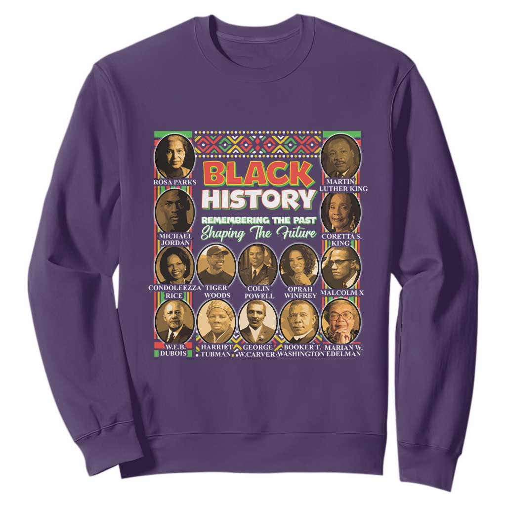 Black History Month Sweatshirt Remembering The Past Shaping The Future