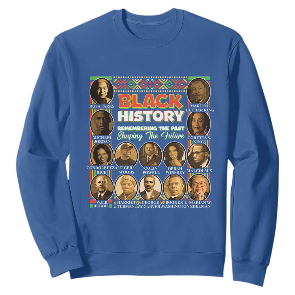 Black History Month Sweatshirt Remembering The Past Shaping The Future