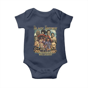 Black History Baby Onesie Remembering Our Legends Martin Malcolm Rosa Harriet Frederick
