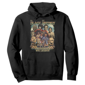Black History Hoodie Remembering Our Legends Martin Malcolm Rosa Harriet Frederick