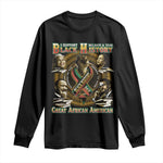 Support Black History 365 Days A Year Long Sleeve Shirt Martin MLK Malcolm X Rosa Parks Kamala Harris