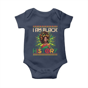 I Am Black History Baby Onesie African American Women Pretty Butterfly