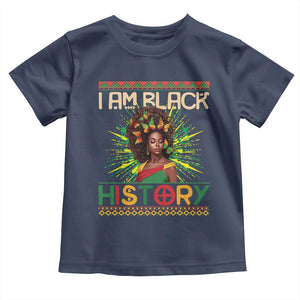 I Am Black History Baby Shirt African American Women Pretty Butterfly