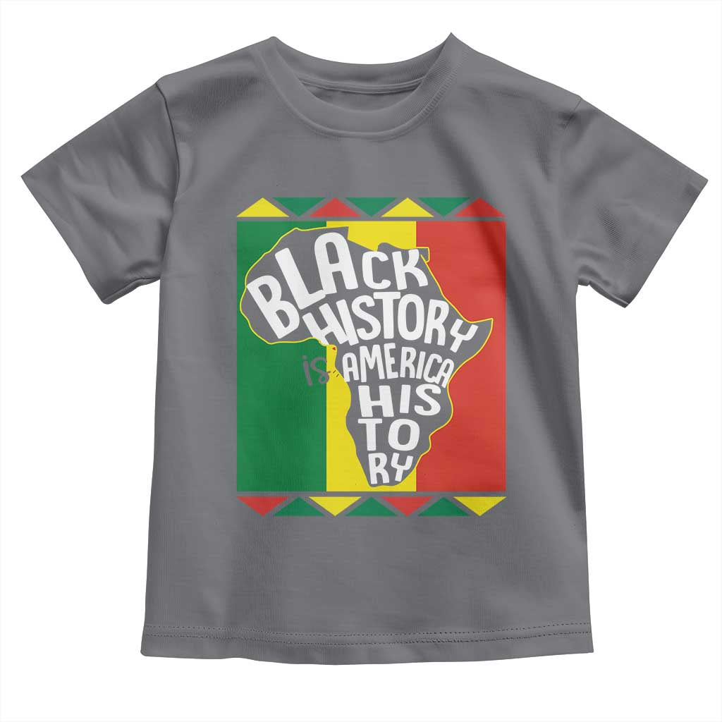 African American Pride Baby Shirt Black History Is American History Patriotic