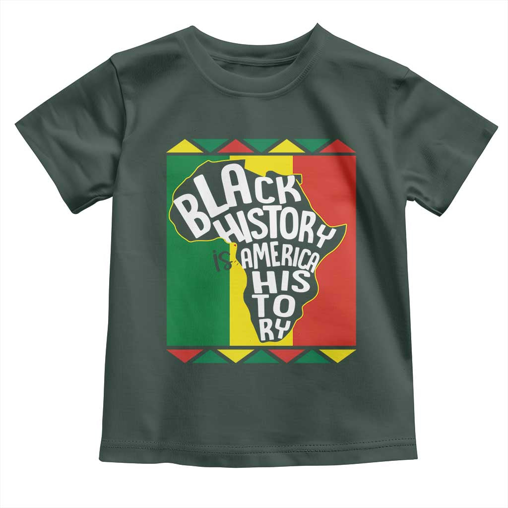 African American Pride Baby Shirt Black History Is American History Patriotic