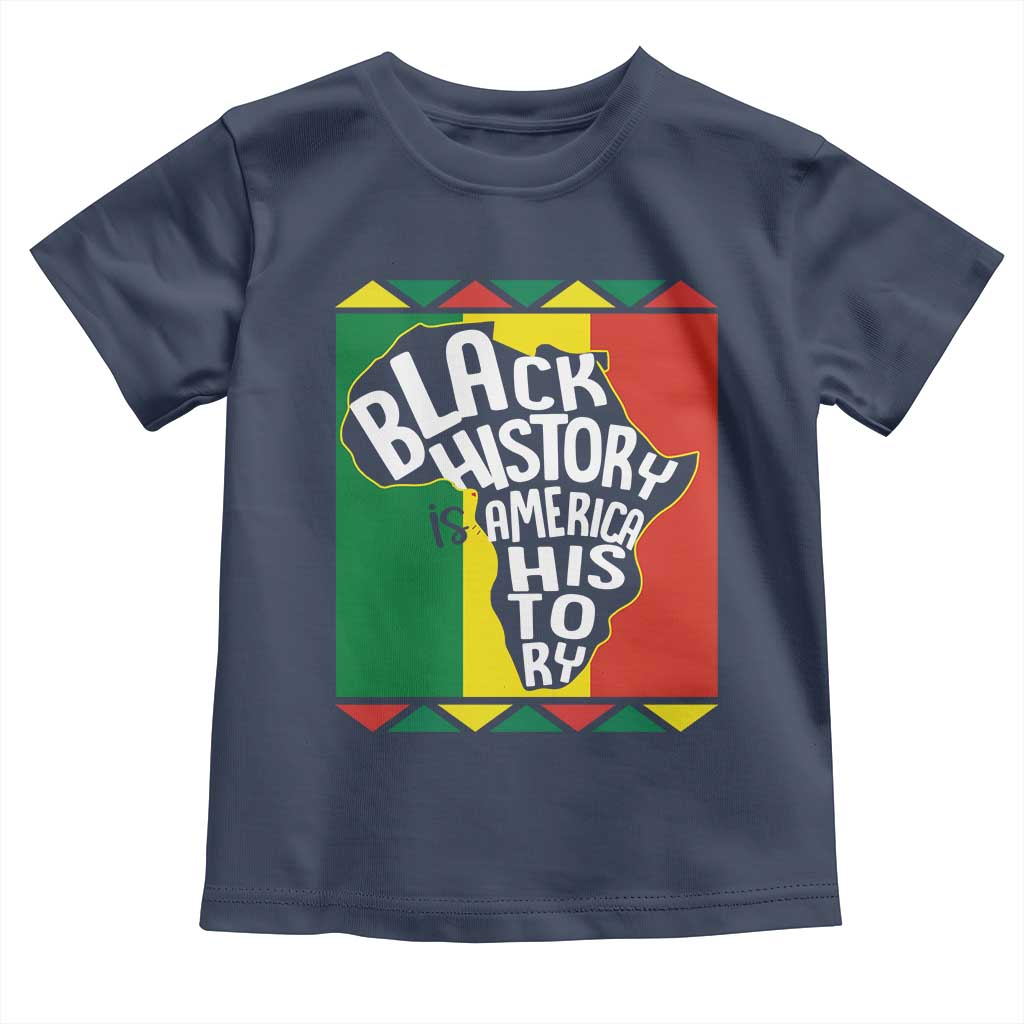 African American Pride Baby Shirt Black History Is American History Patriotic