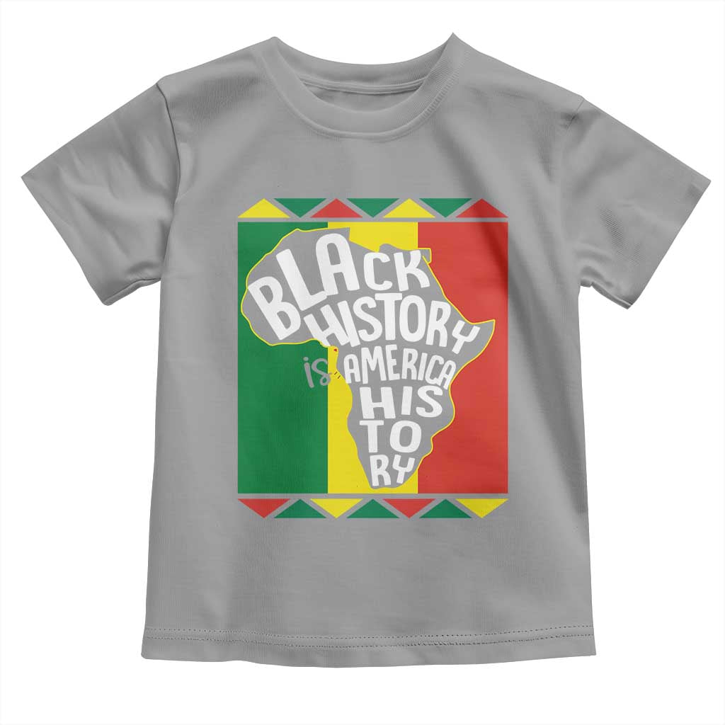 African American Pride Baby Shirt Black History Is American History Patriotic
