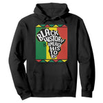 African American Pride Hoodie Black History Is American History Patriotic