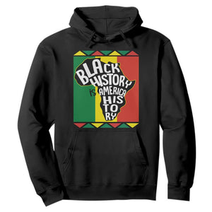 African American Pride Hoodie Black History Is American History Patriotic