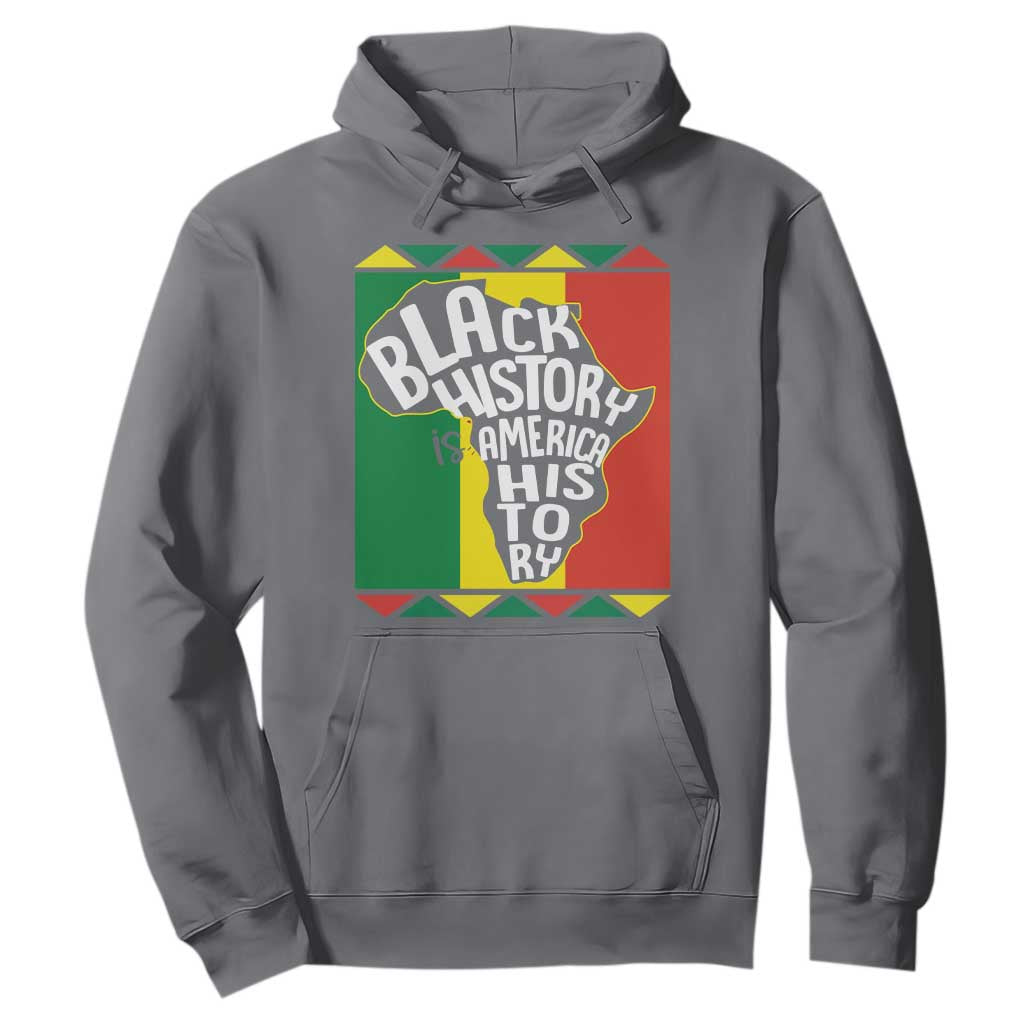 African American Pride Hoodie Black History Is American History Patriotic
