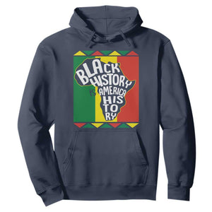 African American Pride Hoodie Black History Is American History Patriotic
