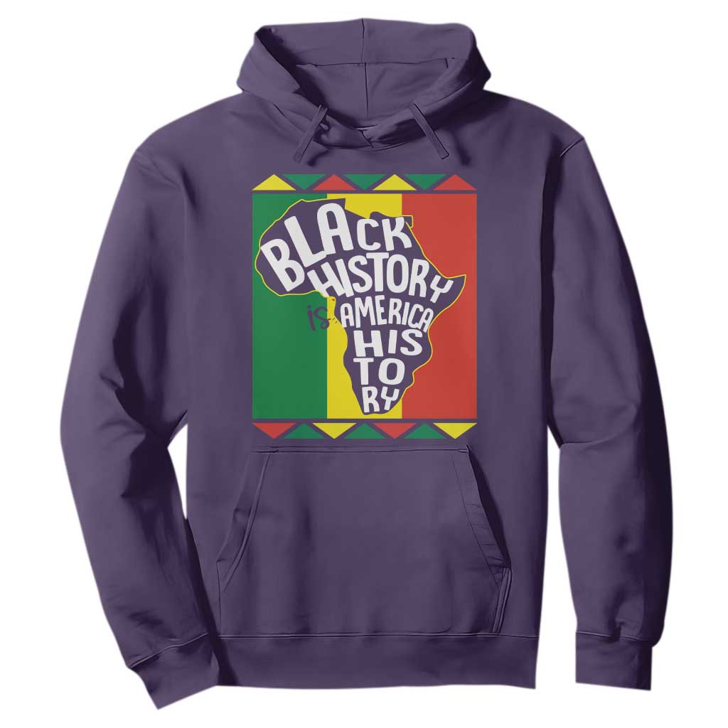 African American Pride Hoodie Black History Is American History Patriotic