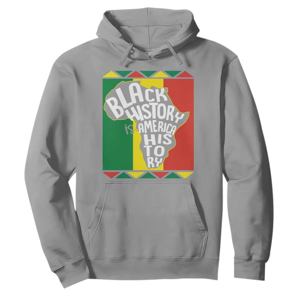 African American Pride Hoodie Black History Is American History Patriotic