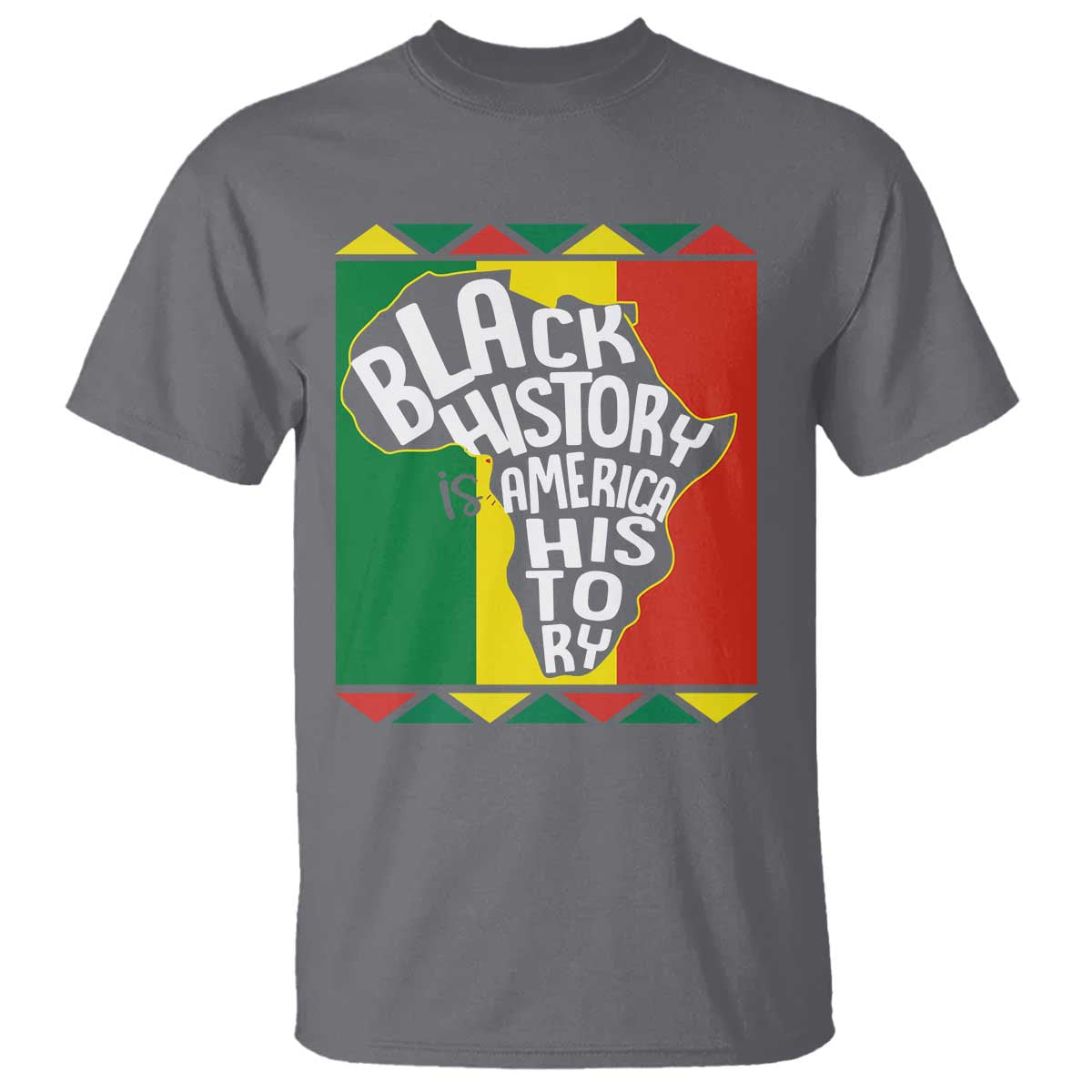 African American Pride T Shirt Black History Is American History Patriotic