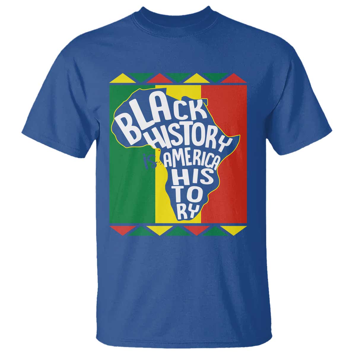 African American Pride T Shirt Black History Is American History Patriotic