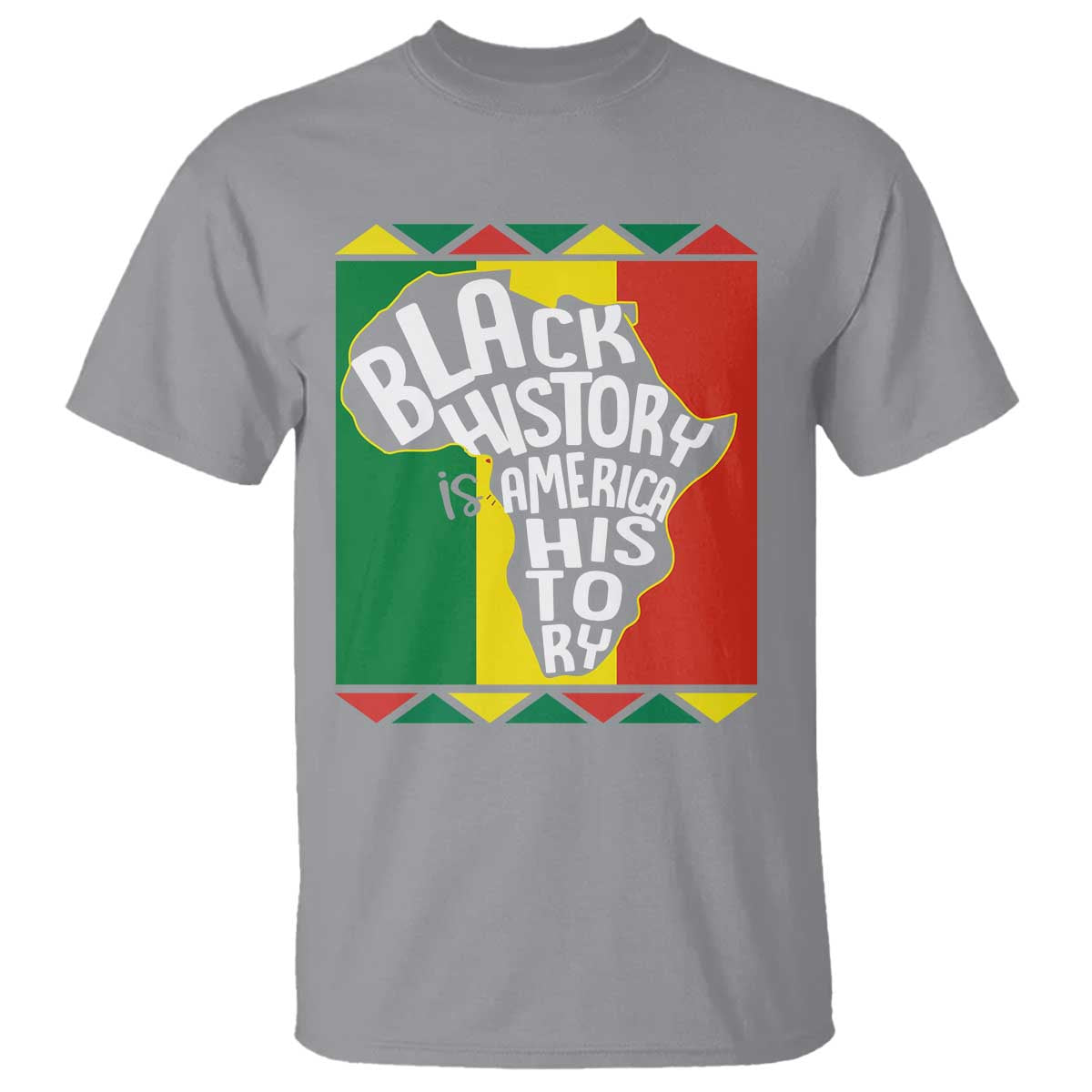 African American Pride T Shirt Black History Is American History Patriotic