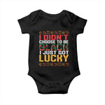 Black Pride Baby Onesie I Didn't Choose To Be Black I Just Got Lucky Black History Month