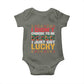 Black Pride Baby Onesie I Didn't Choose To Be Black I Just Got Lucky Black History Month