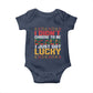 Black Pride Baby Onesie I Didn't Choose To Be Black I Just Got Lucky Black History Month