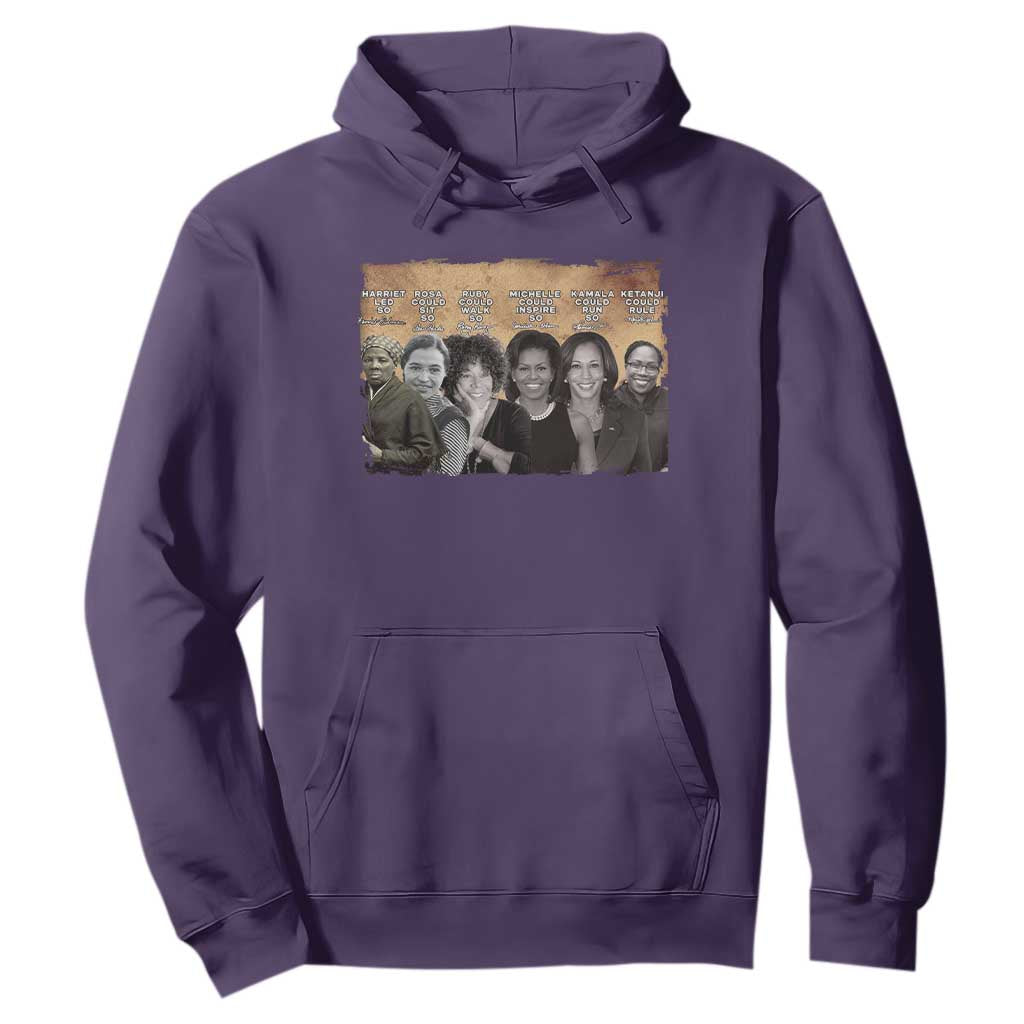 Black Women History Hoodie Harriet Led So Rosa Could Sit Black History