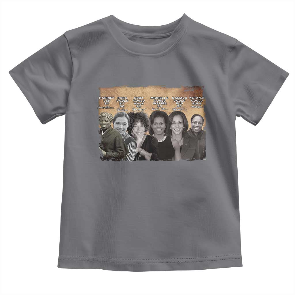 Black Women History Toddler T Shirt Harriet Led So Rosa Could Sit Black History