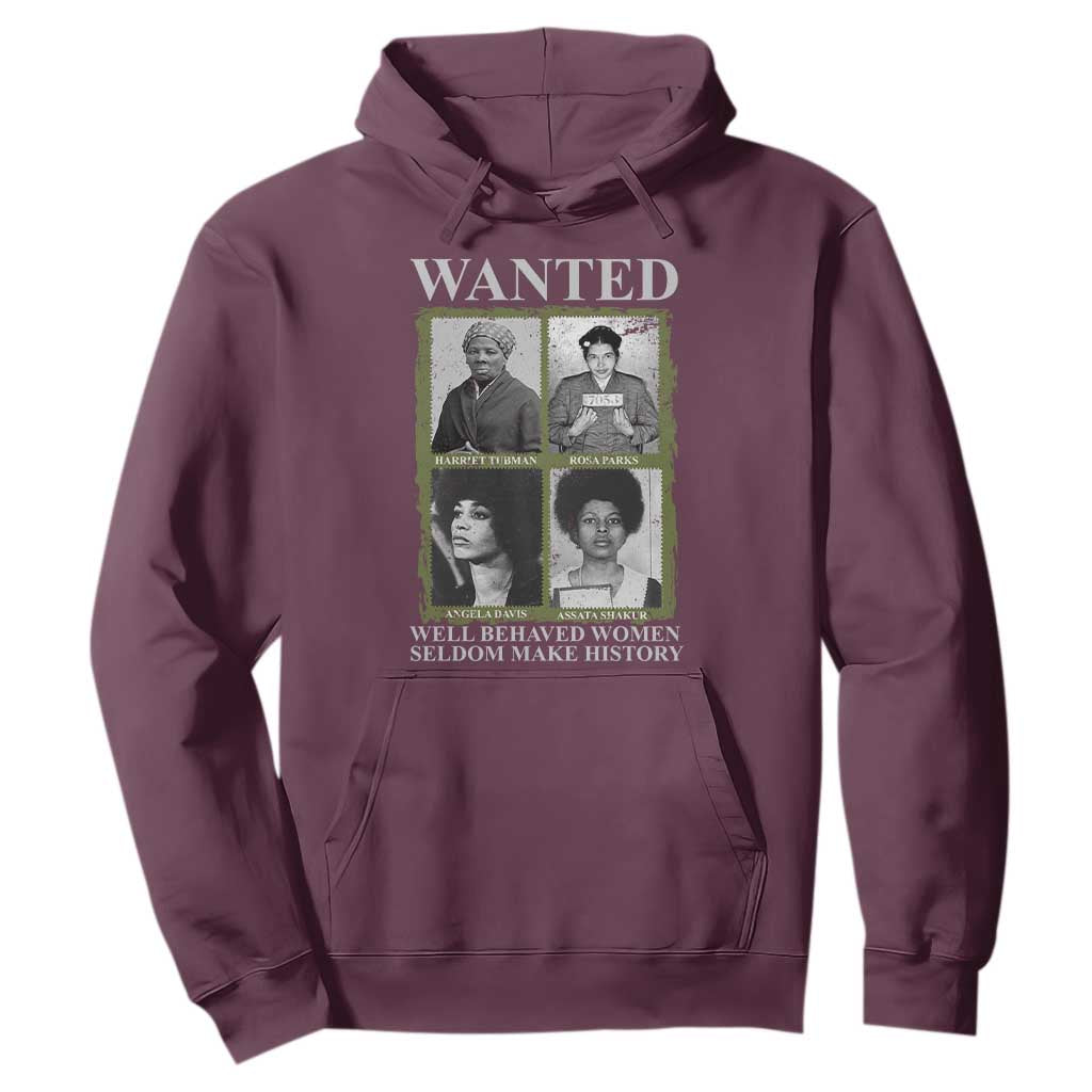 Black Women History Hoodie Harriet Tubman Rosa Parks Angela Davis Assata Shakur
