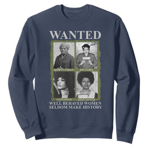Black Women History Sweatshirt Harriet Tubman Rosa Parks Angela Davis Assata Shakur