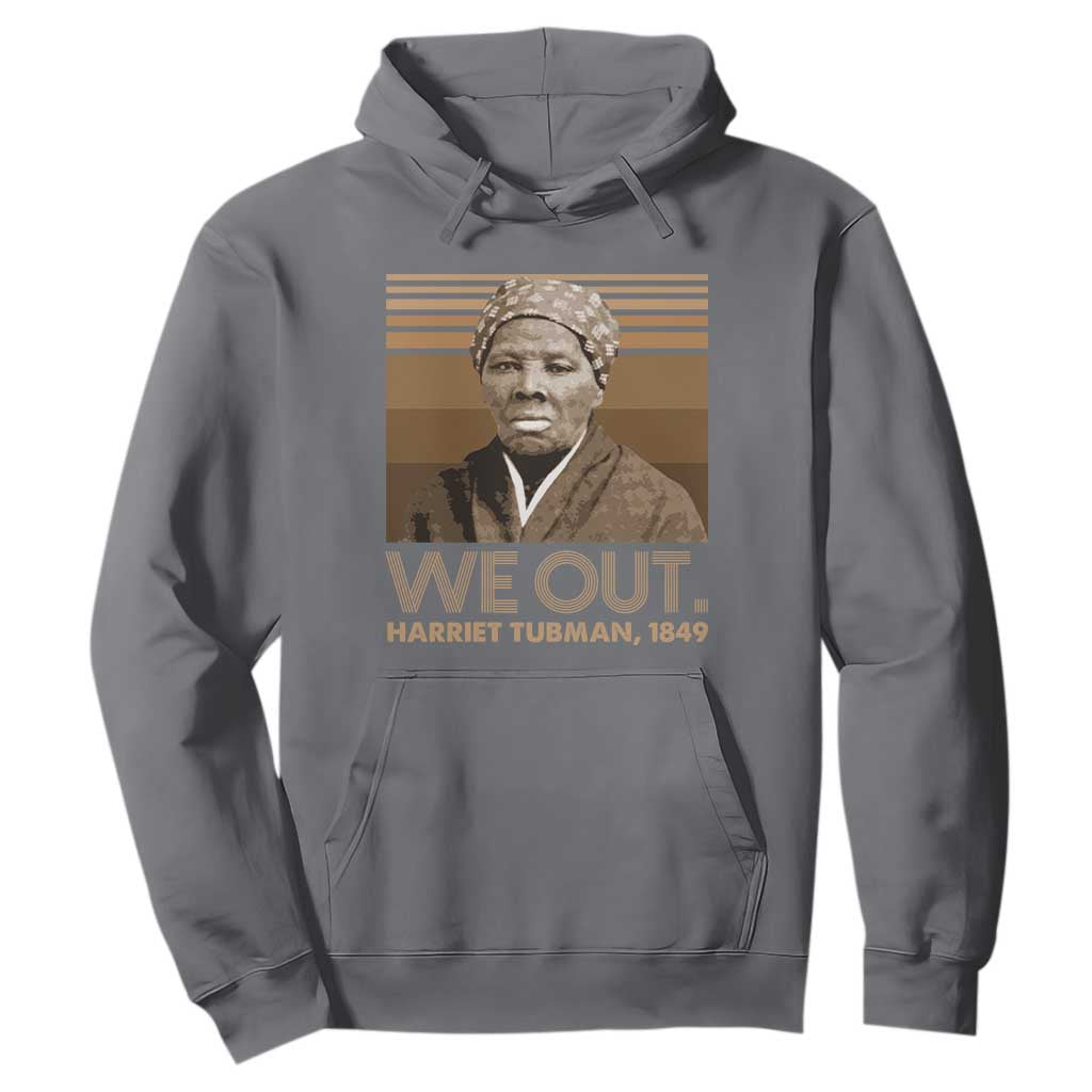 Harriet Tubman Hoodie We Out 1849 Retro Black History