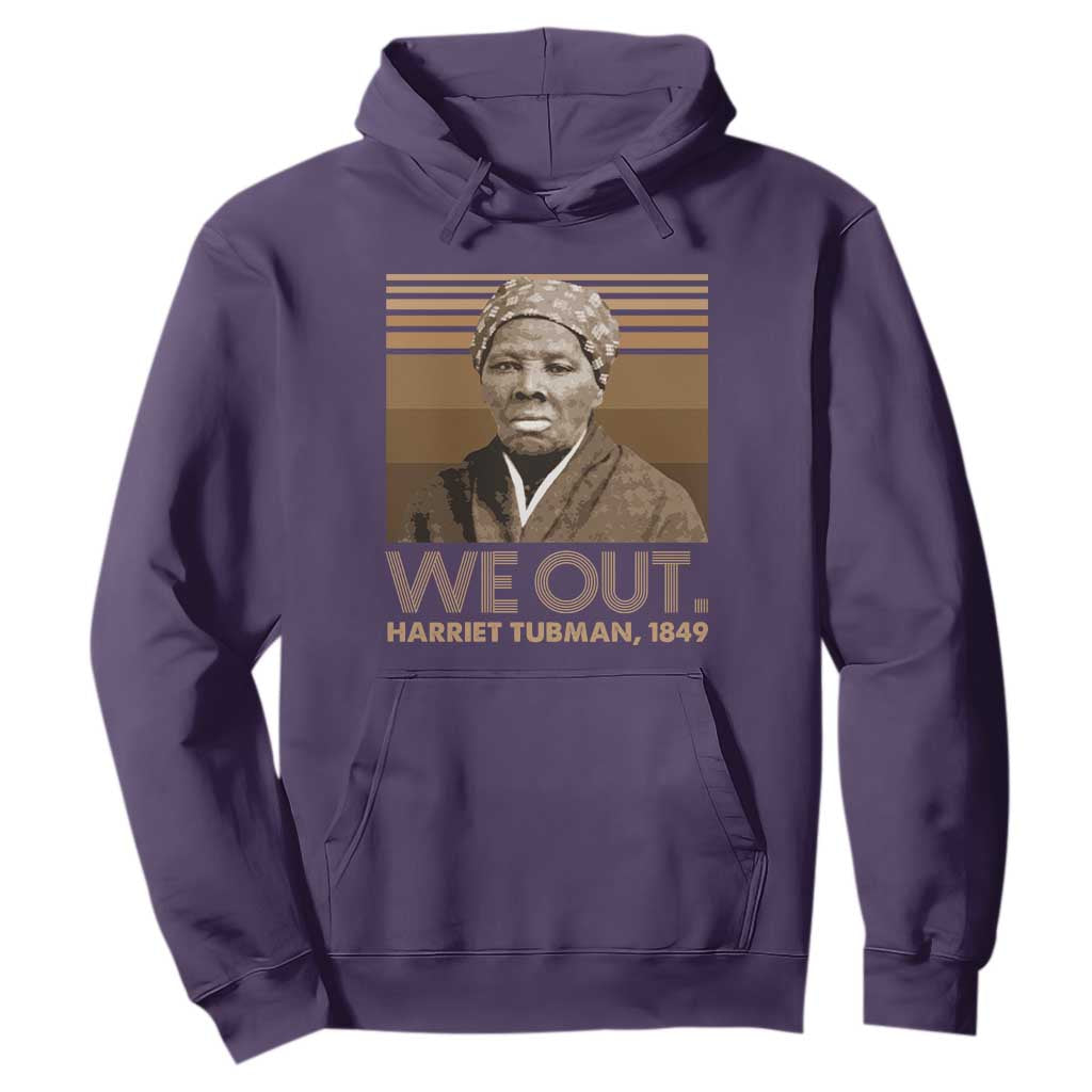 Harriet Tubman Hoodie We Out 1849 Retro Black History