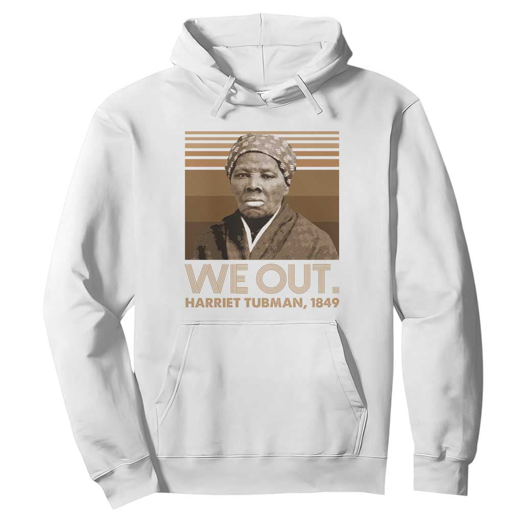 Harriet Tubman Hoodie We Out 1849 Retro Black History