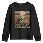 Harriet Tubman Youth Sweatshirt We Out 1849 Retro Black History