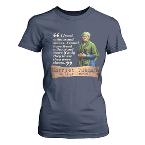 Harriet Tubman T Shirt For Women If Only They Knew They Were Slaves Black History