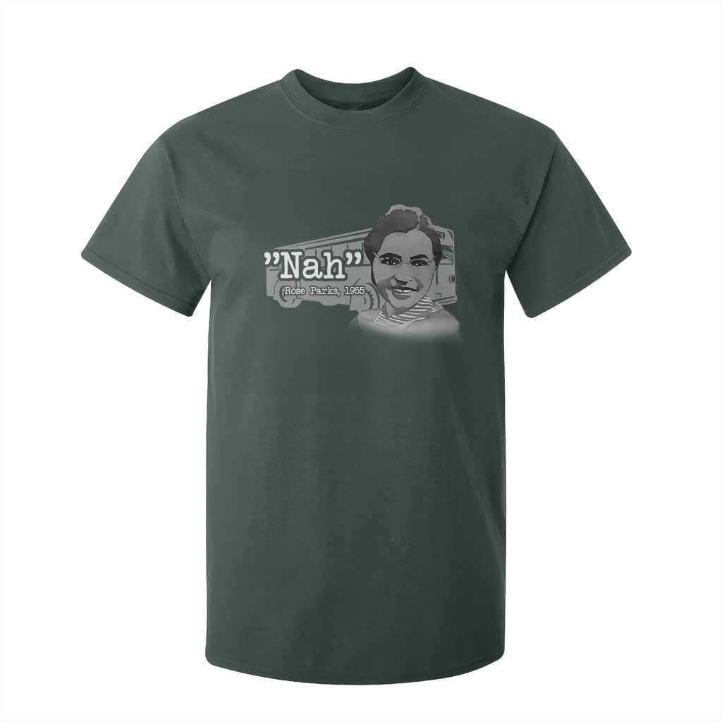 Nah Rosa Parks T Shirt For Kid Bus 1955 Black History Month