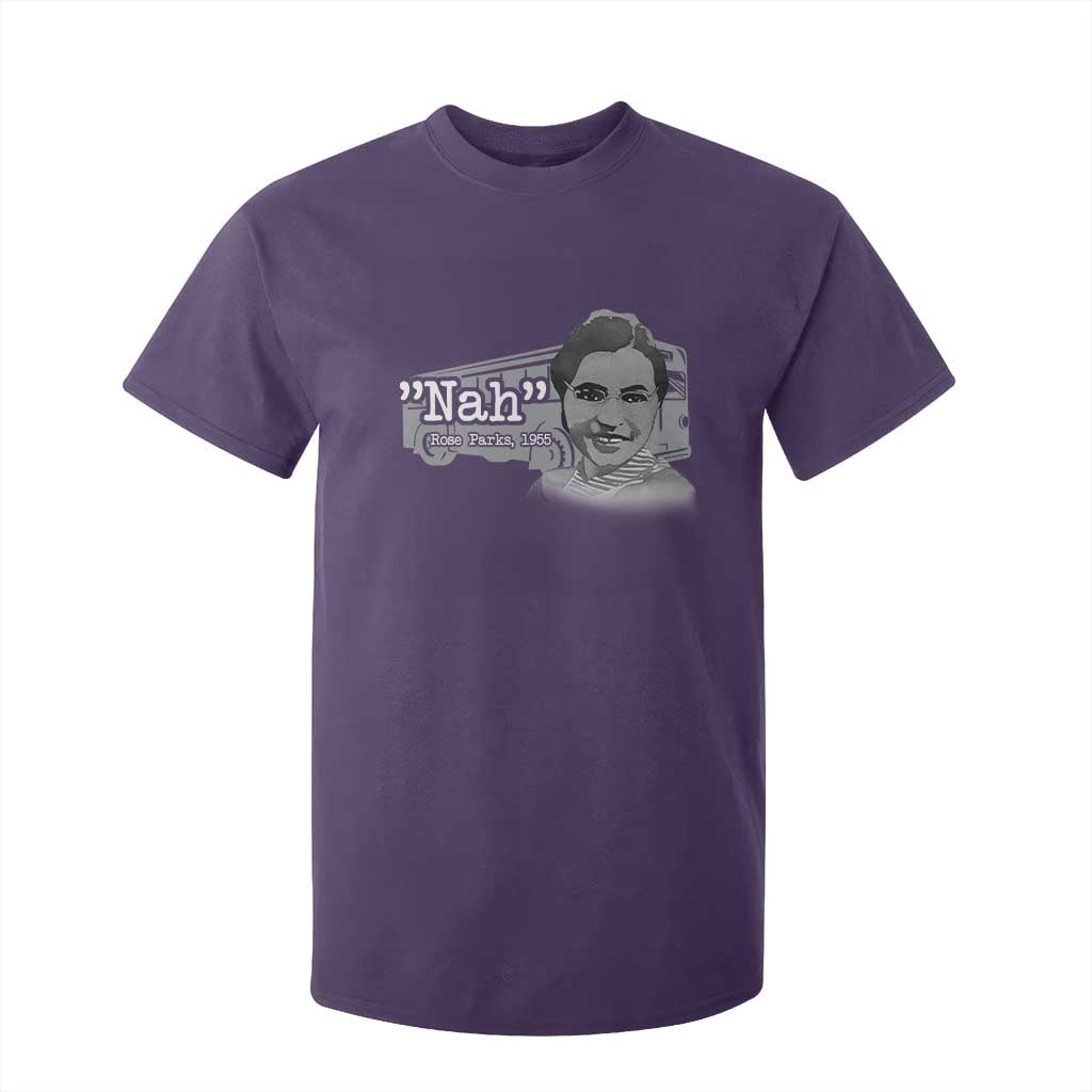 Nah Rosa Parks T Shirt For Kid Bus 1955 Black History Month