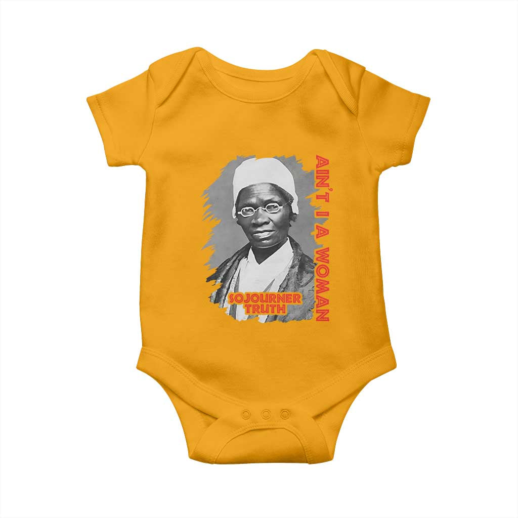 Sojourner Truth Baby Onesie Ain't I A Women Black History