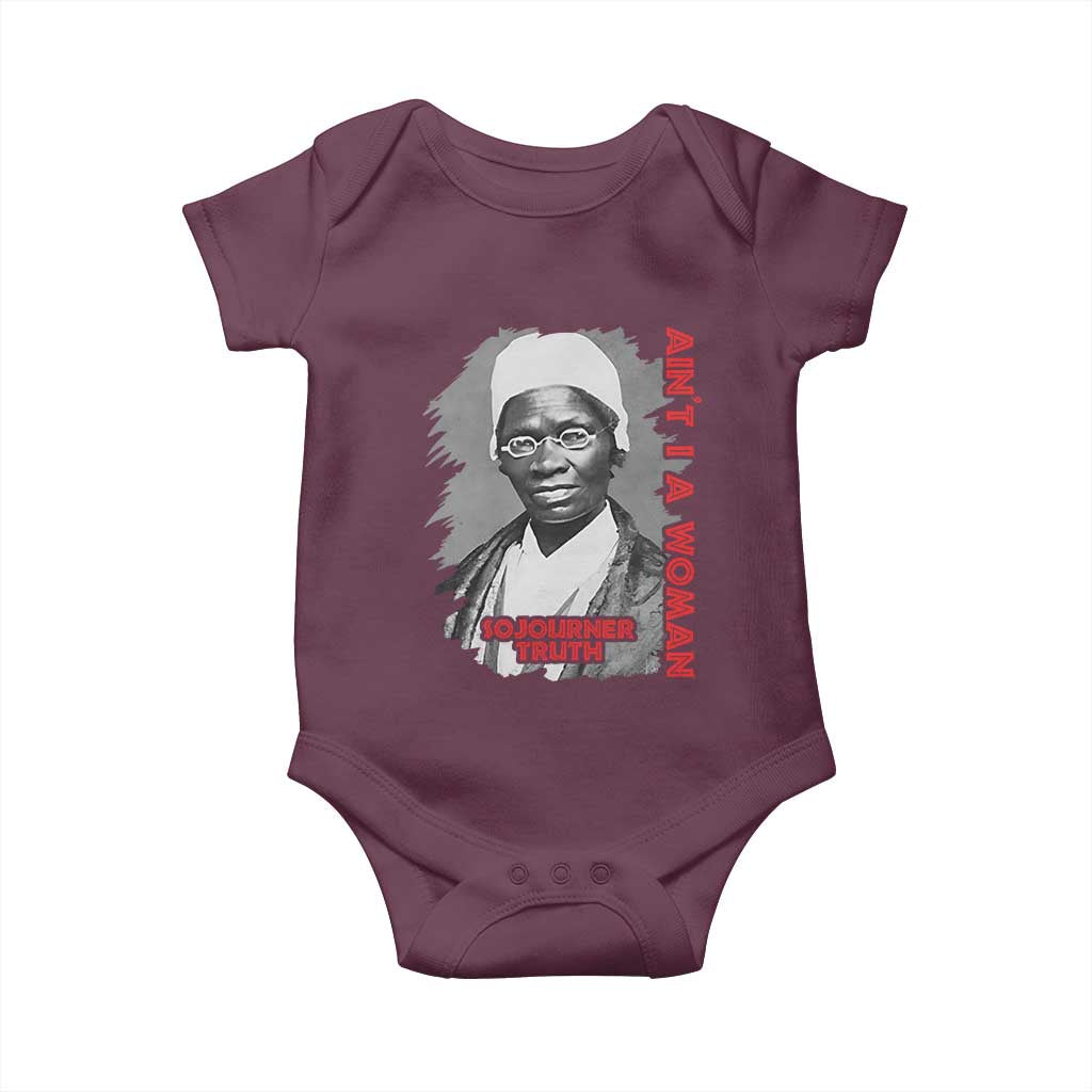 Sojourner Truth Baby Onesie Ain't I A Women Black History