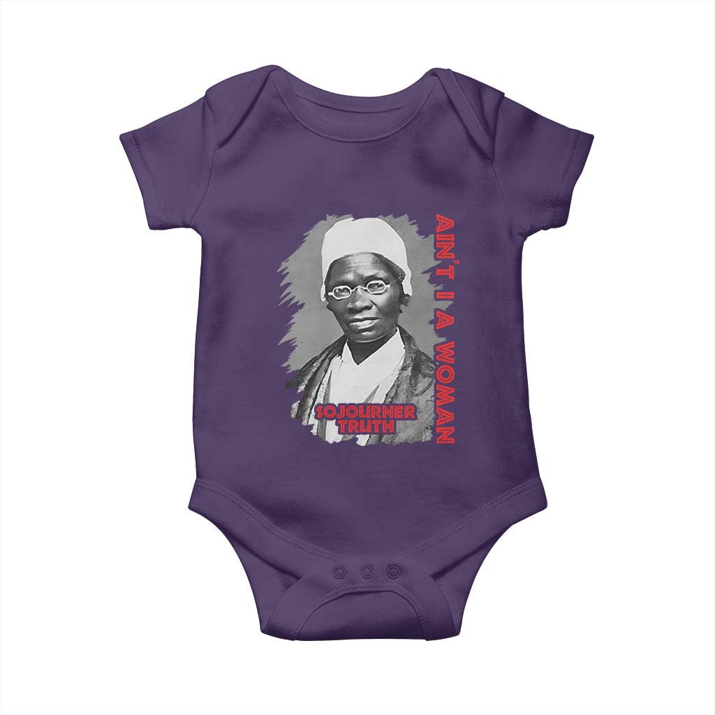 Sojourner Truth Baby Onesie Ain't I A Women Black History